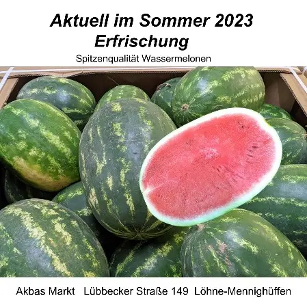 Neue Ernte Wassermelonen